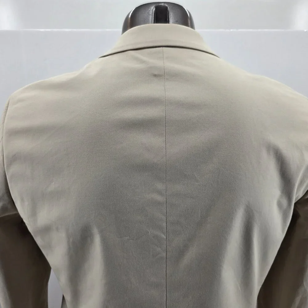 J.Crew Mens Slim-fit Thompson Blazer Khaki jacket Size 40R AZ830